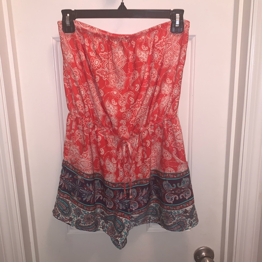 Paisley romper
